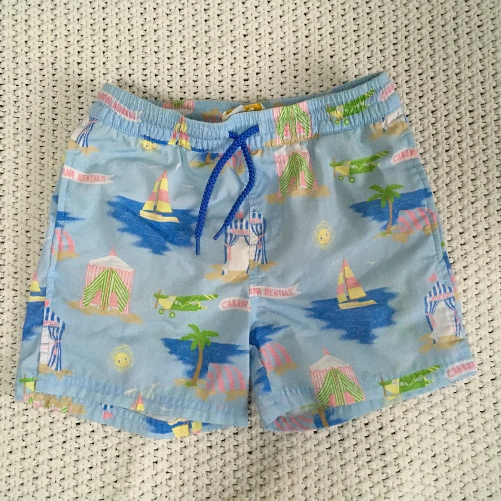 THE BEAUFORT BONNET SWIM TRUNKS BOYS SIZE 6 WITH INNER LINING